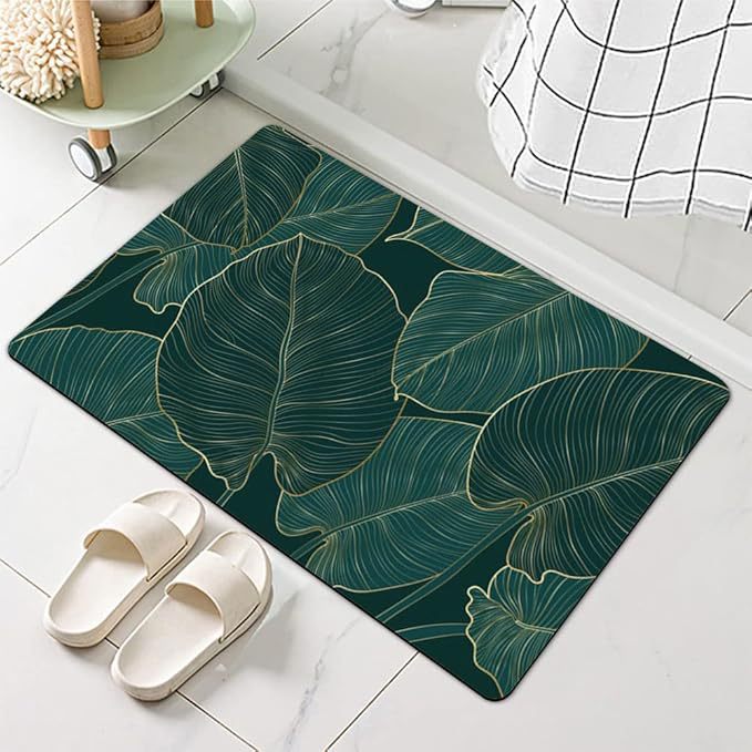 Stylish Water-Resistant Bath Mat Kalsten