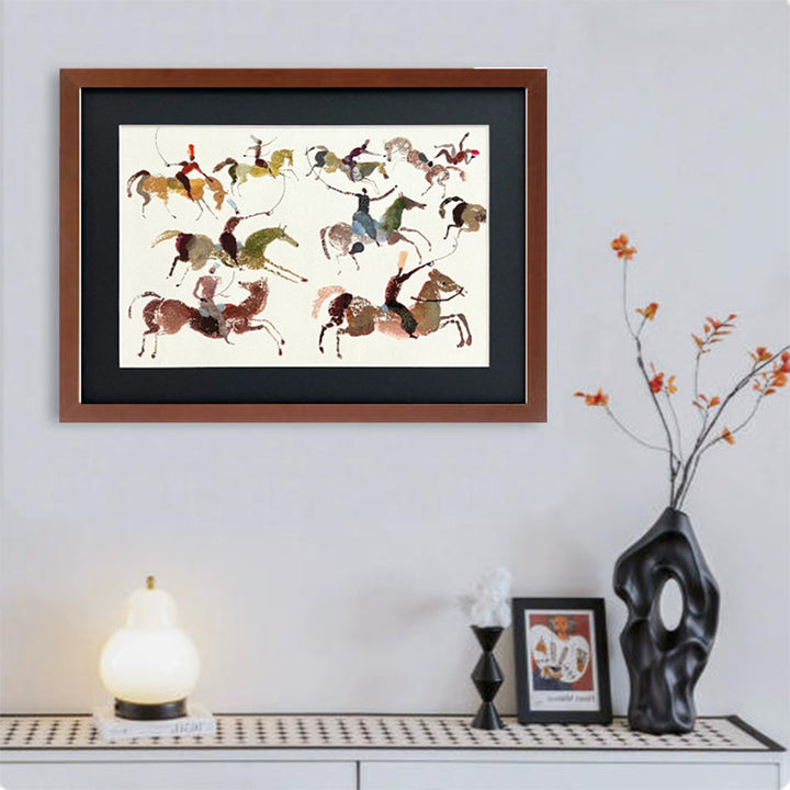 Artistic Equestrian Divided Wall Art