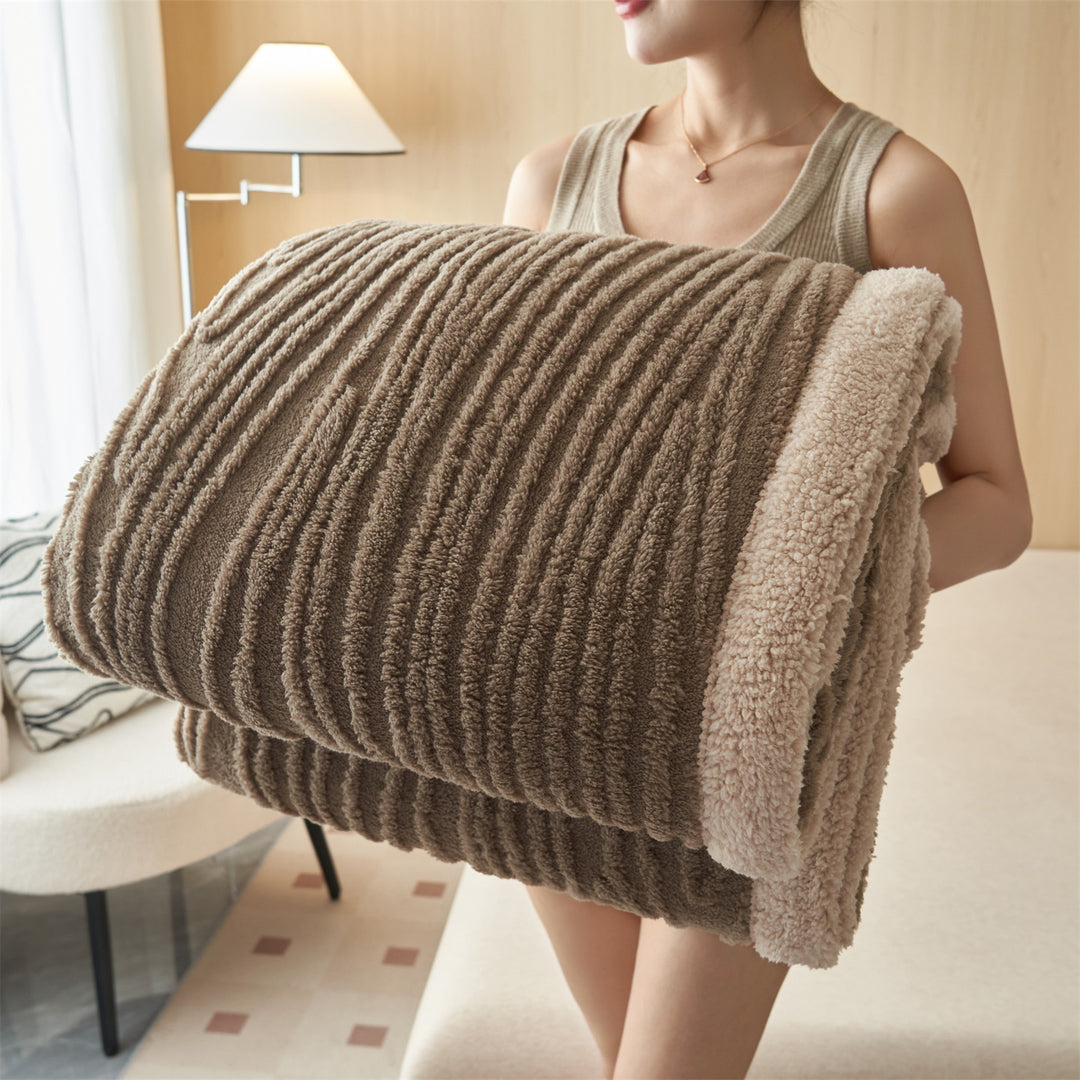 Women's Luxurious Soft Plush Throw Blanket
