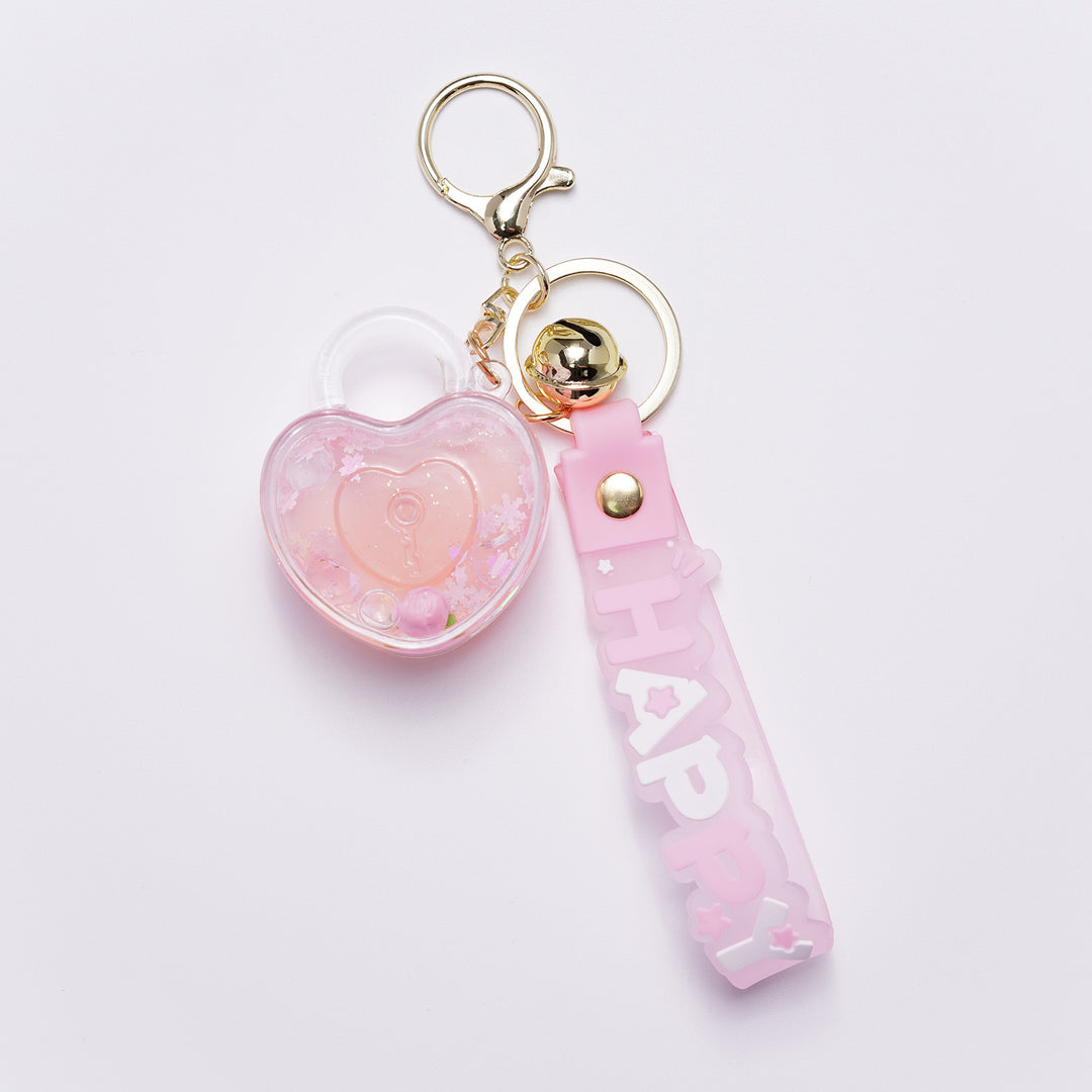 Ladies Creative Keychain with Heart Motif Kalsten