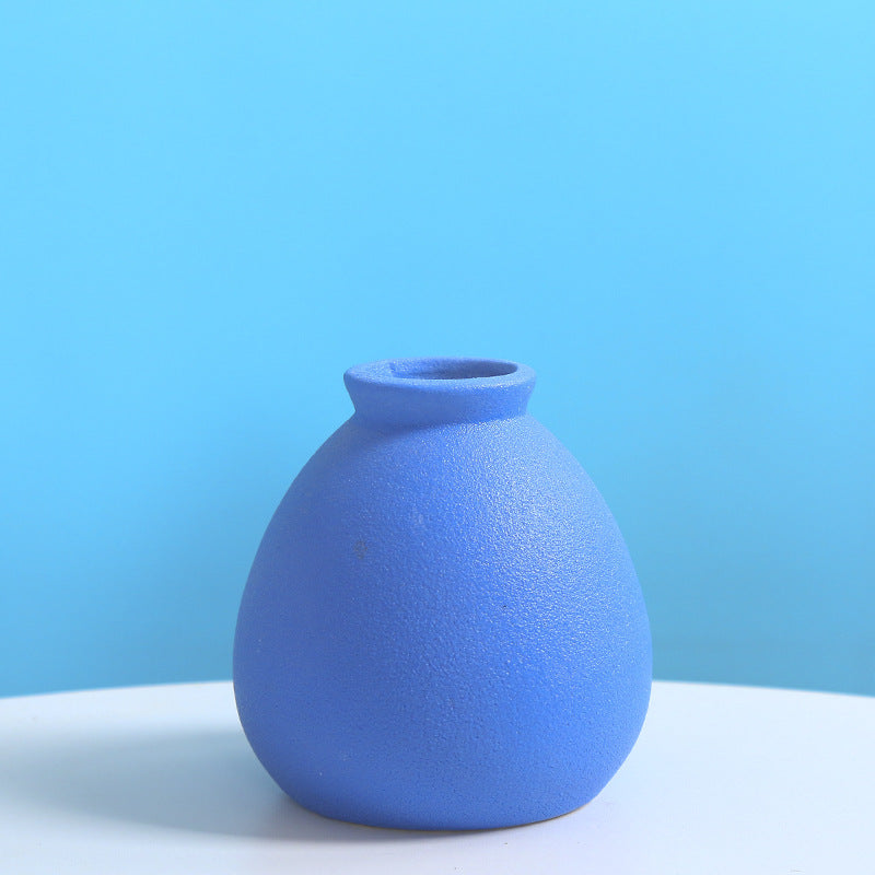 Modern Textured Decorative Ceramic Vase Kalsten