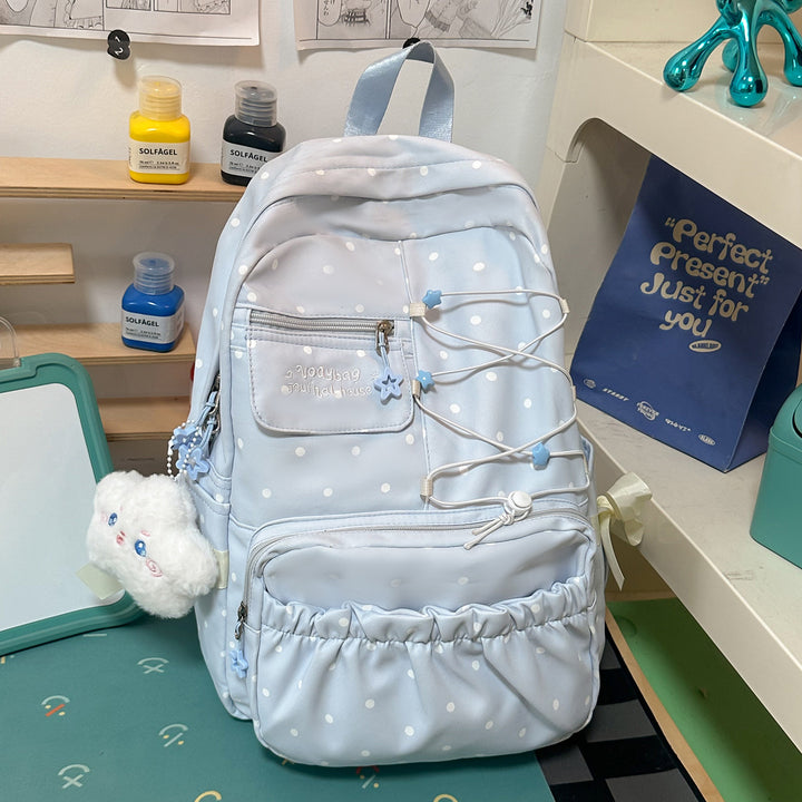 Cute Polka Dot Design Backpack Kalsten