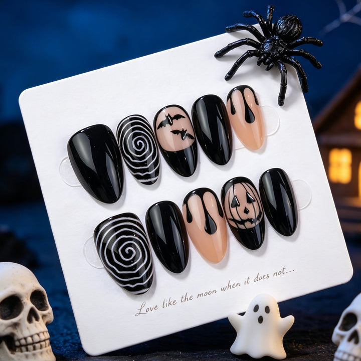 Themed Decorative Press-On Nail Set