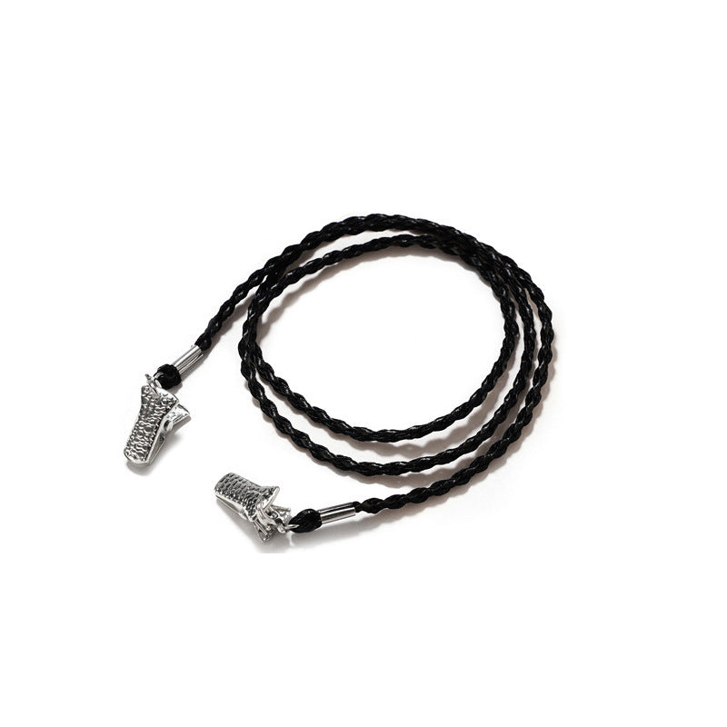 Braided Leather Eyewear Strap kalsten
