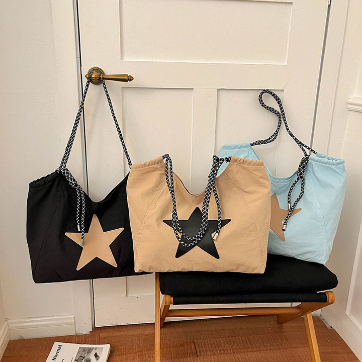 Casual Drawstring Bucket Bag