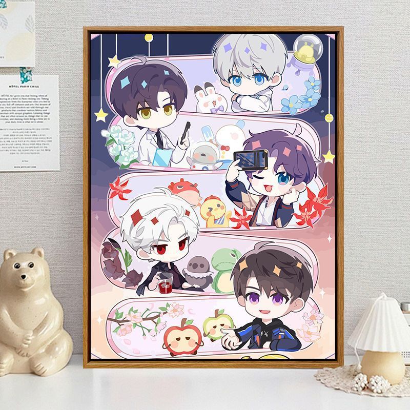 Cartoon-Themed Decorative Wall Art Kalsten
