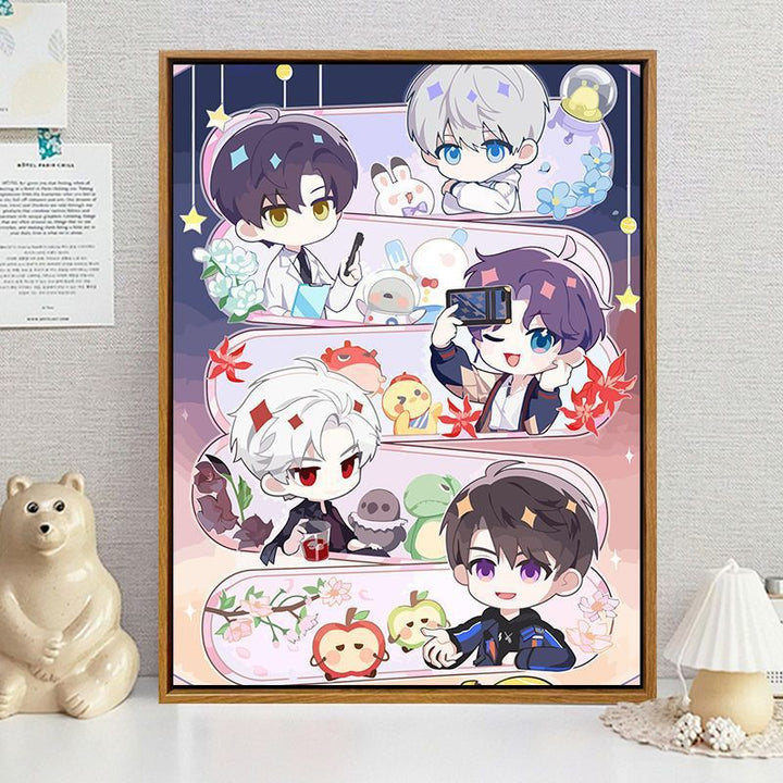 Cartoon-Themed Decorative Wall Art Kalsten