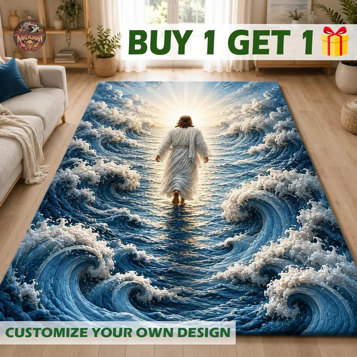 Winter Wonderland Themed Area Rug