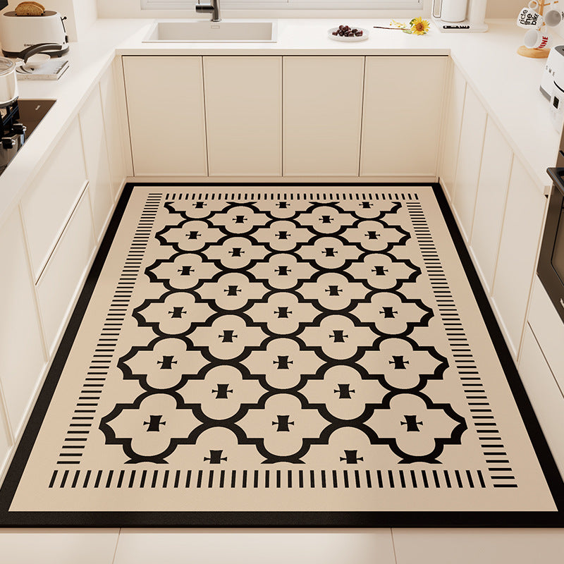 Playful Animal-Themed Non-Slip Kitchen Mat