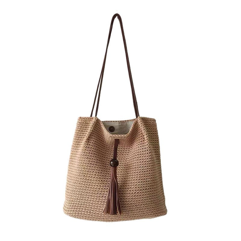 Handbag with Fringed Detail Kalsten