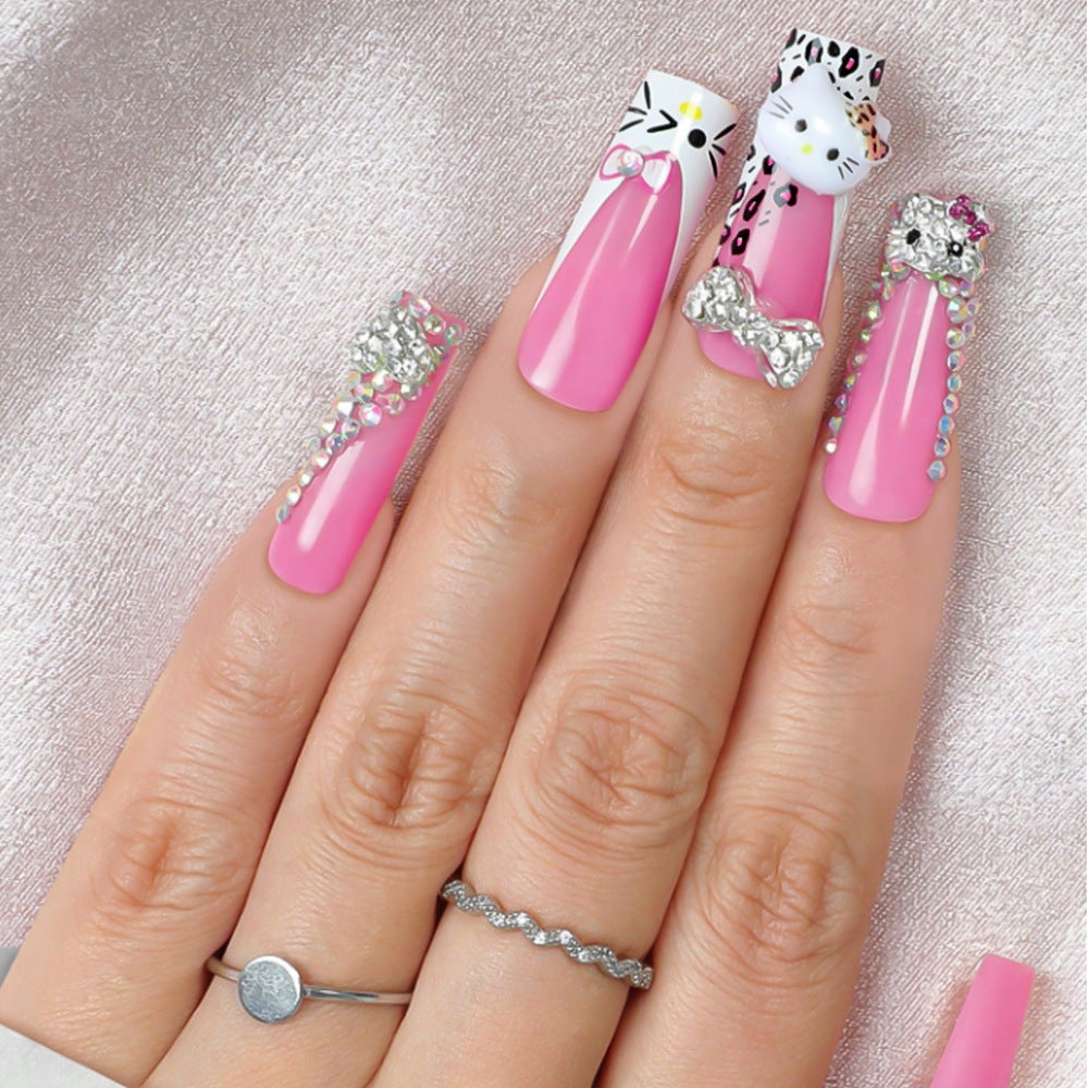 Decorative Glittering Nail Art Tips