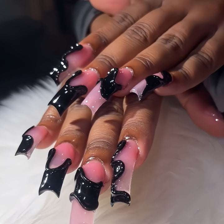 Sculpted Acrylic Nail Art Extensions Kalsten