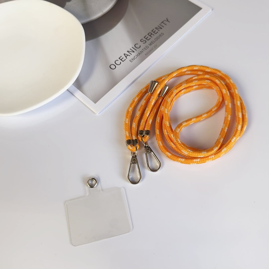 Adjustable Lanyard with Dual Clips Kalsten