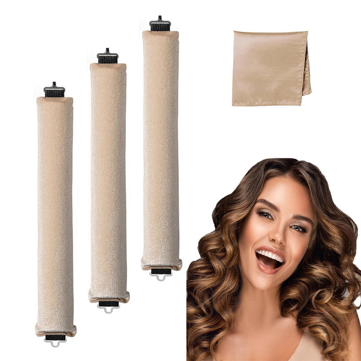 Heat-Resistant Hair Curling Rollers Set