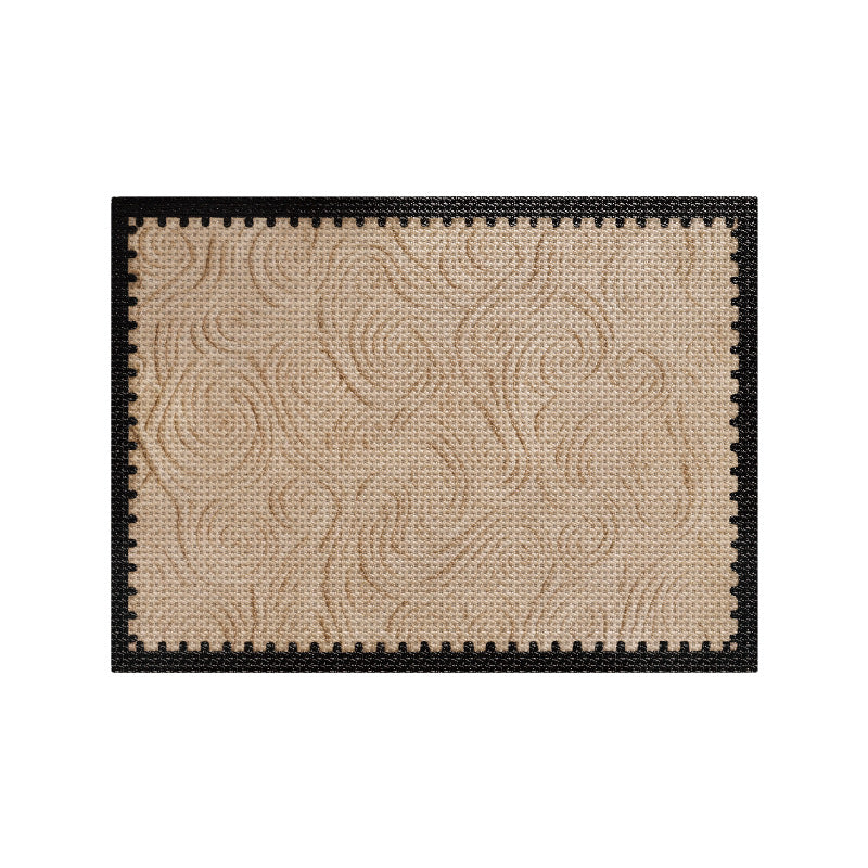 Decorative Swirled Pattern Entry Mat Kalsten