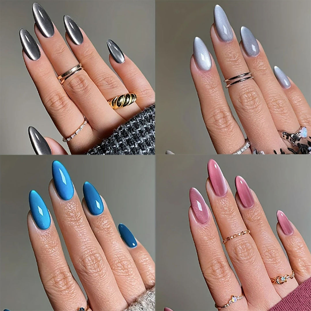 Shimmering Press-On Nail Kit