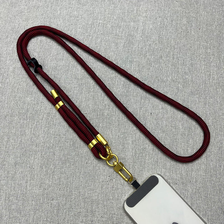 Adjustable Phone Lanyard with Metal Clips Kalsten