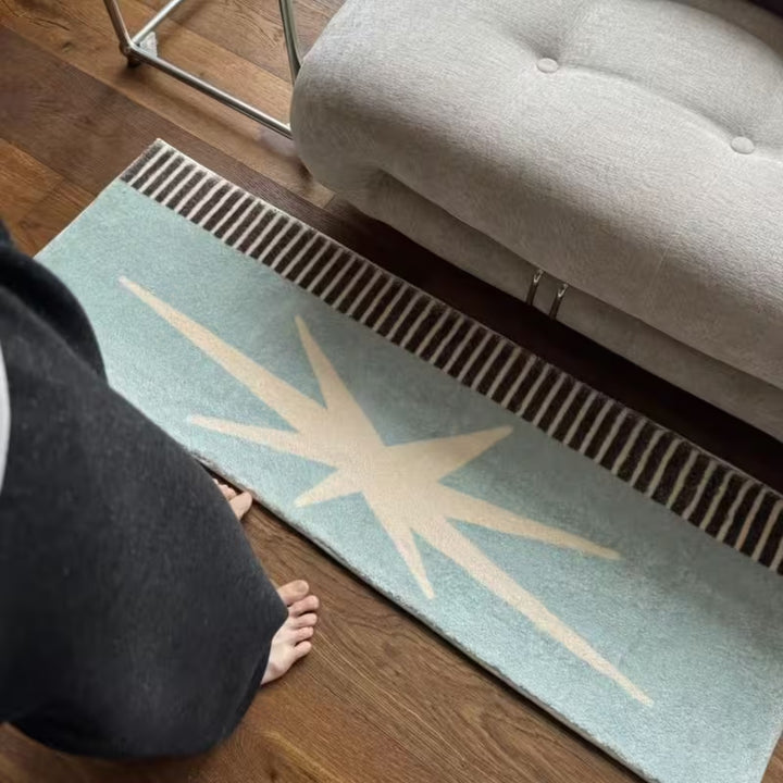 Playful Tiger-Themed Runner Rug