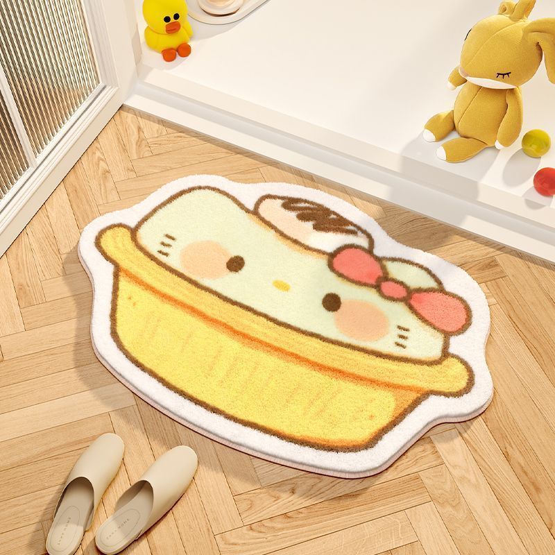 Soft Decorative Bath Mat for Bathrooms