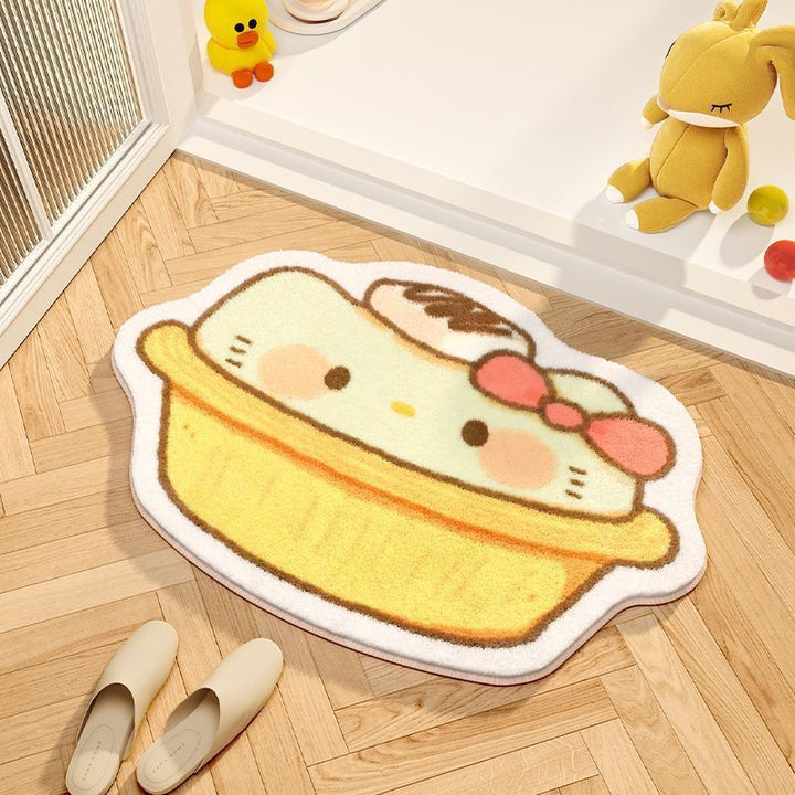 Soft Decorative Bath Mat for Bathrooms