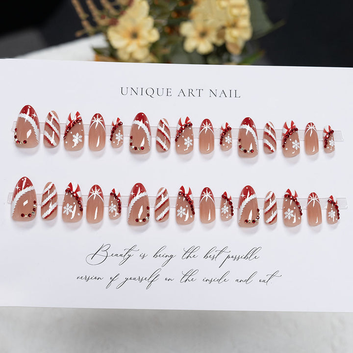 Holiday-Themed Press-On Nail Set