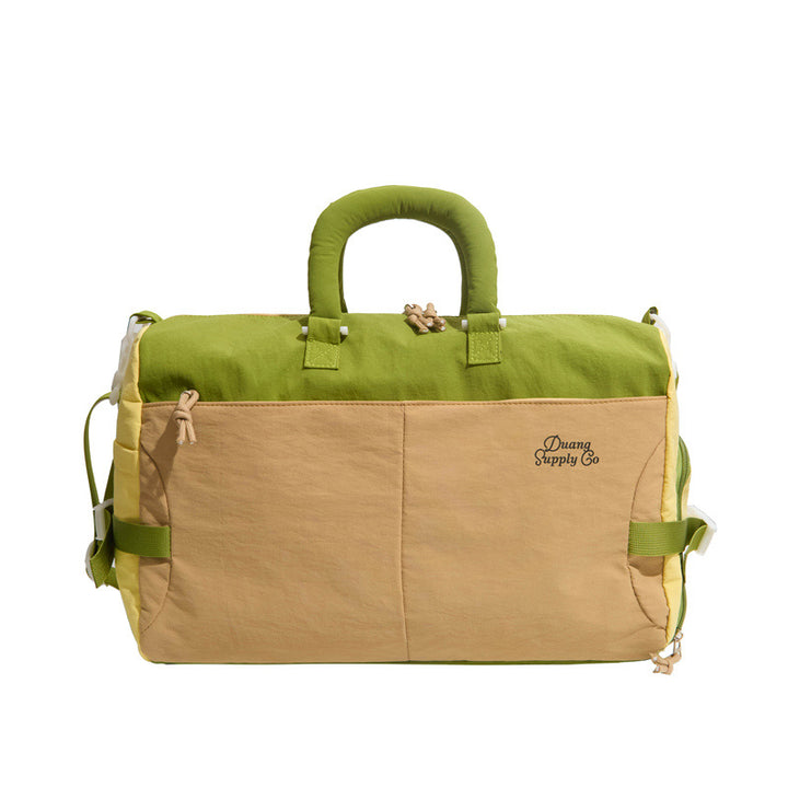 Color-Blocked Travel Duffel