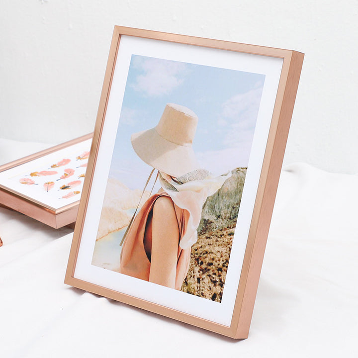Decorative Rose Gold Picture Frame