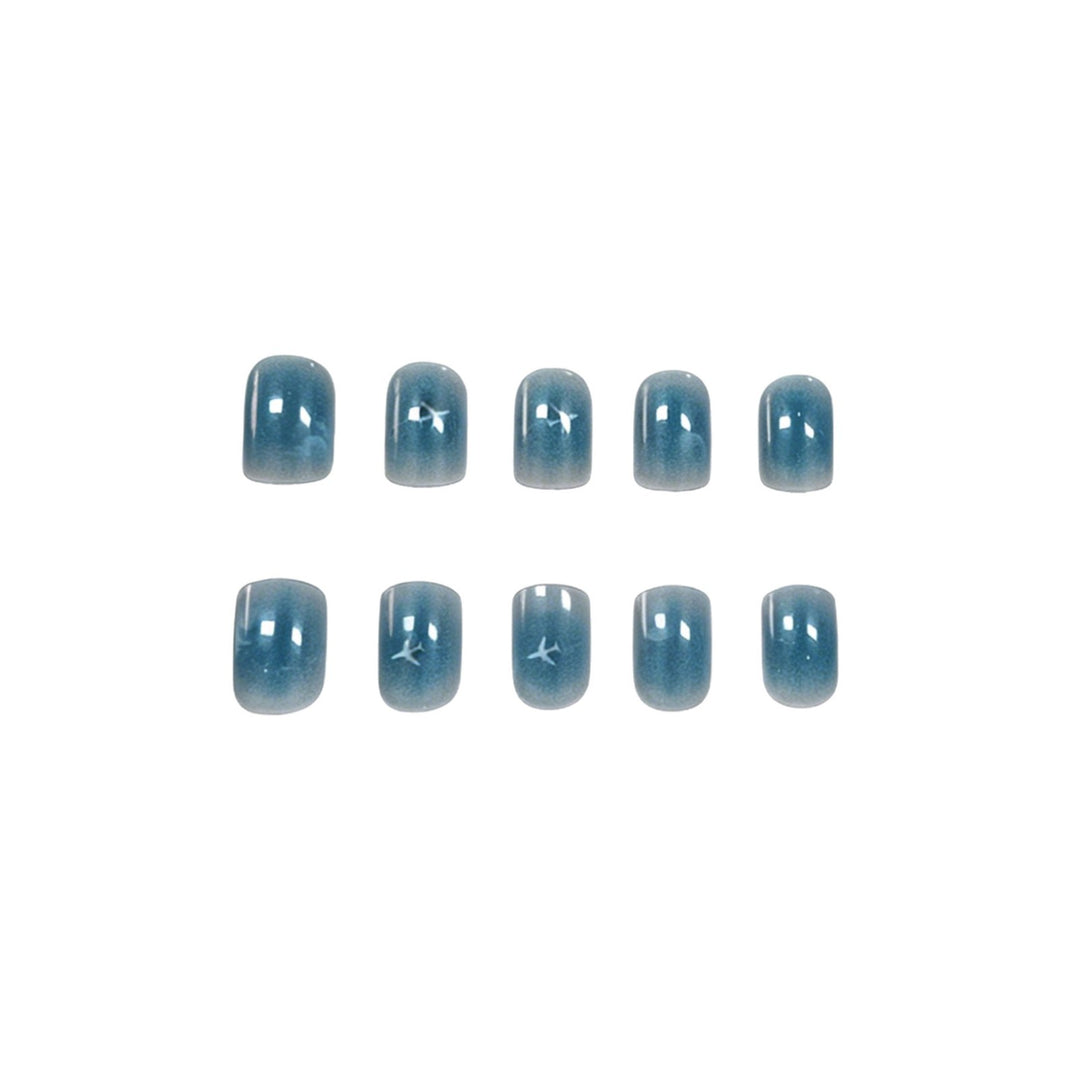 Artistic Travel-Themed Nail Art Kalsten
