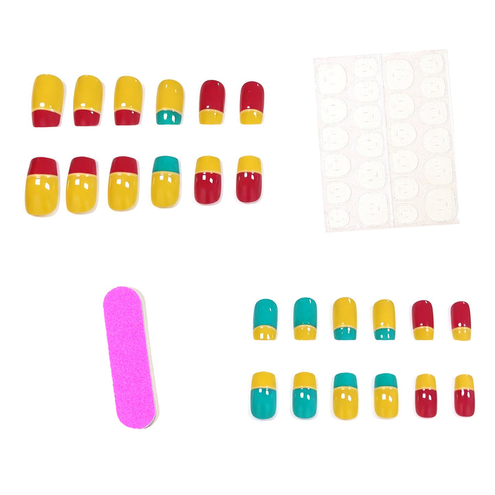 Colorful Nail Art Enhancements Kalsten