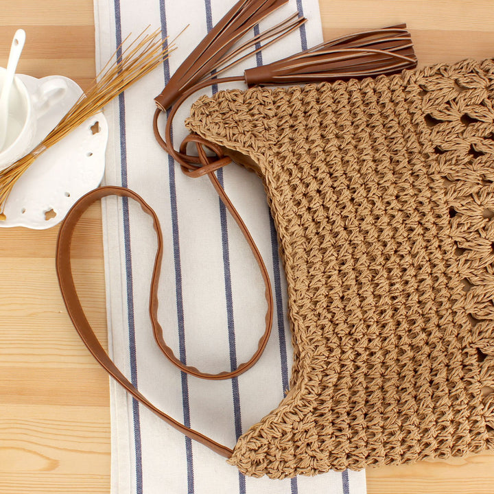 Shoulder bag in elegant macrame design Kalsten
