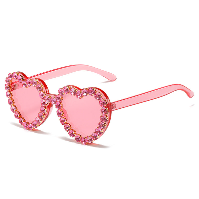 Heart-Shaped Glamorous Sunglasses Kalsten