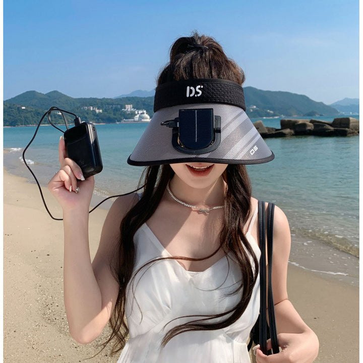 Adjustable sun visor with UV protection and padded headband Kalsten