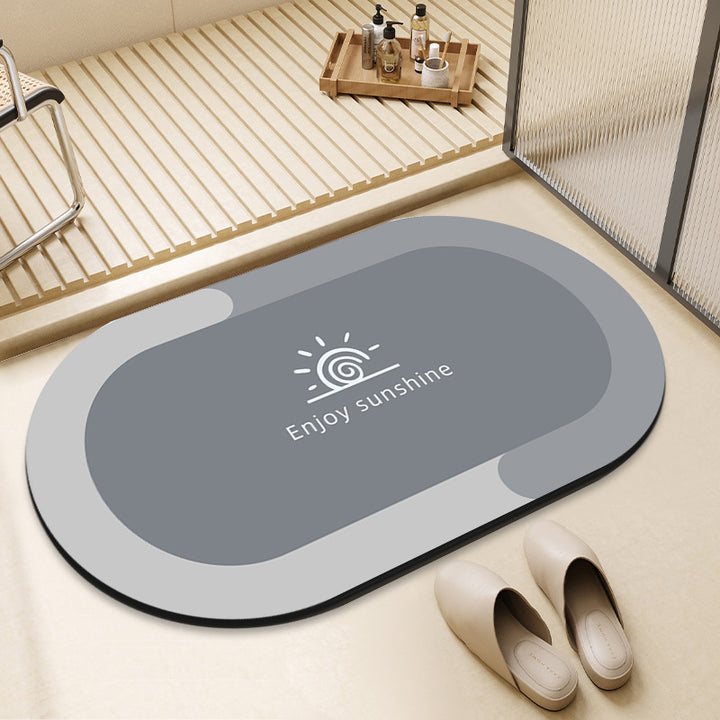 Textured Non-Slip Bath Mat Kalsten