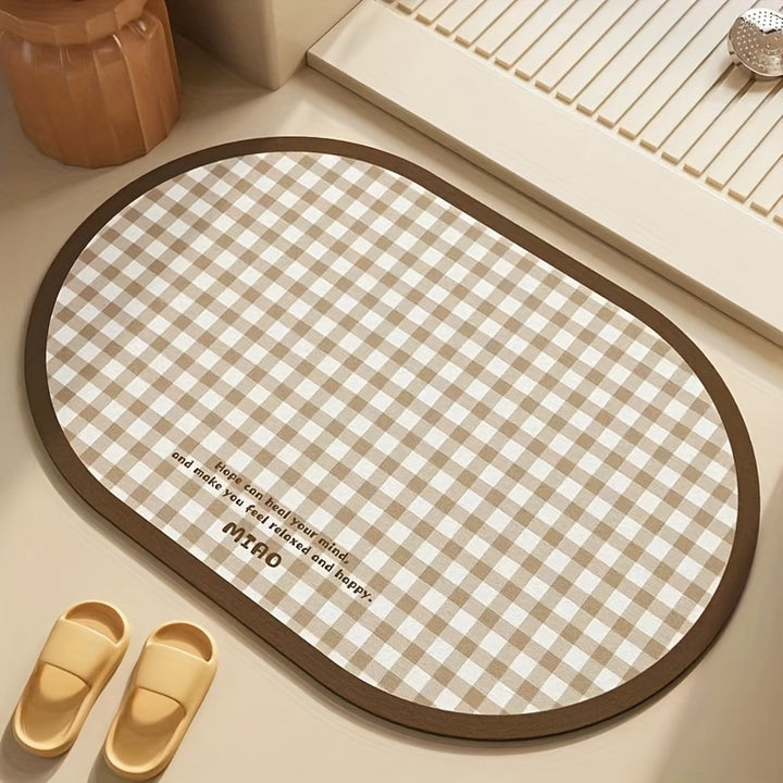 Abstract Geometric Floor Mat for Home Decor