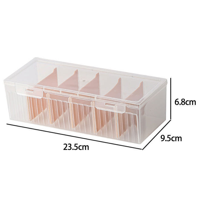 Multifunctional storage box with compartment dividers Kalsten