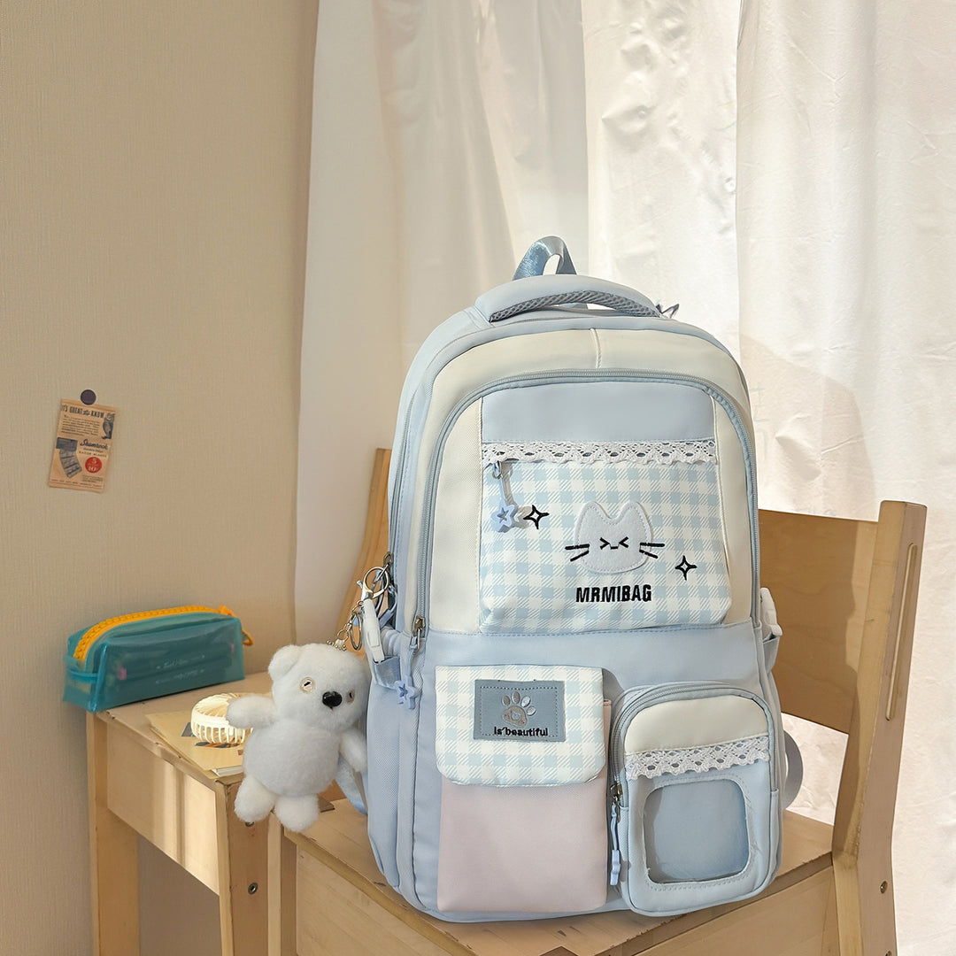 Stylish Multi-Functional Backpack with Cute Accents Kalsten