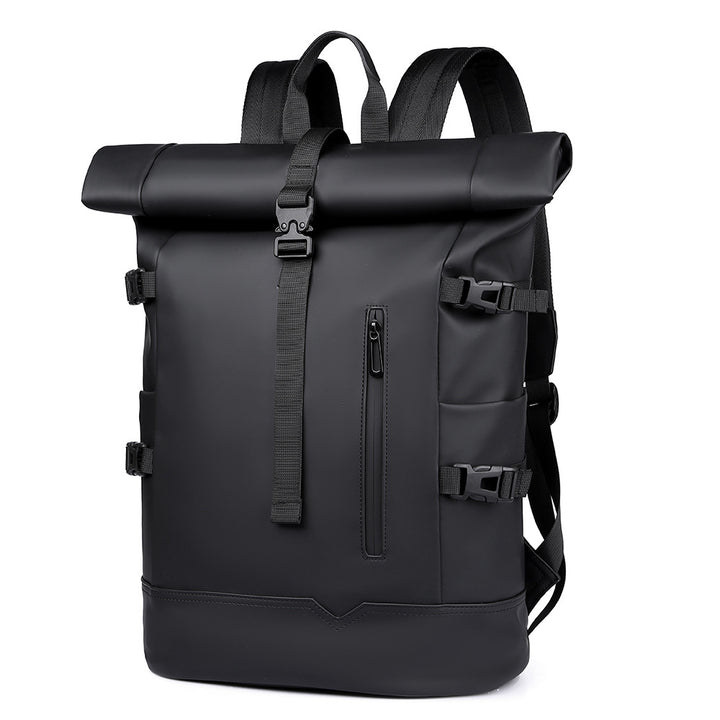 Stylish rolltop backpack with versatile organization compartments Kalsten