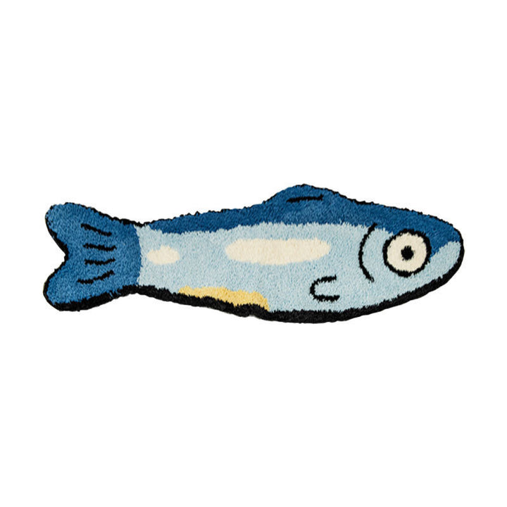 Playful Fish-Shaped Bath Mat Kalsten