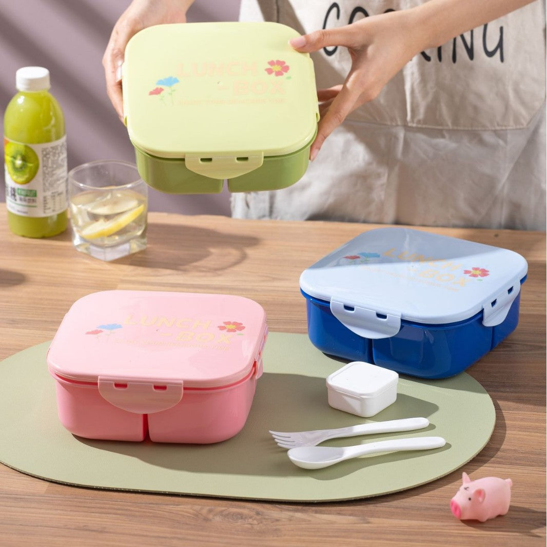 Stackable Multi-Compartment Lunch Box