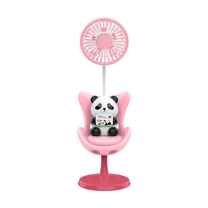 Unisex Creative Table Fan with Bear Figure Kalsten