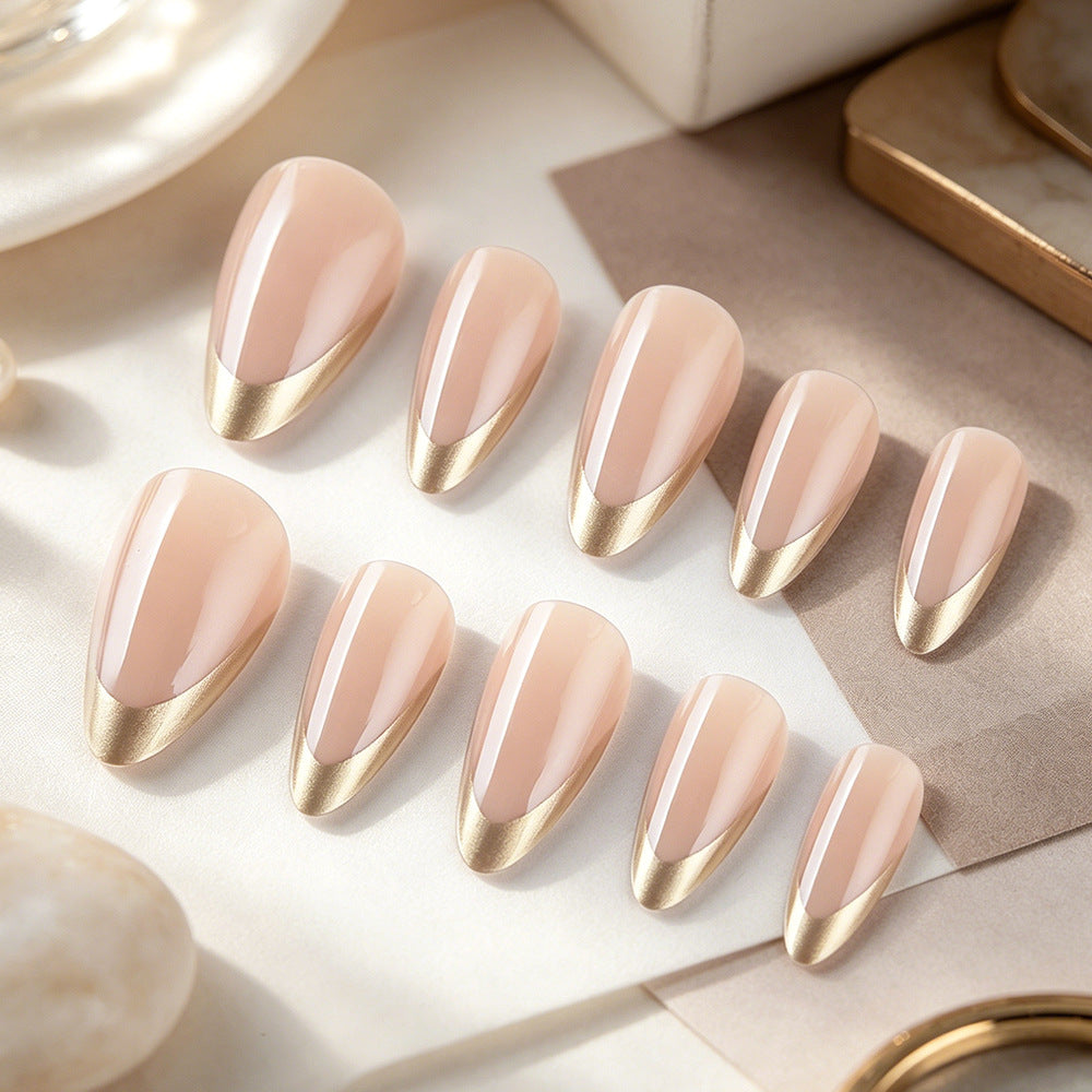 Premium Glossy Gel Nail Extensions Kalsten