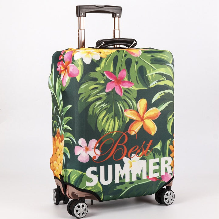 Women's hard-shell suitcase with stylish pineapple motif Kalsten