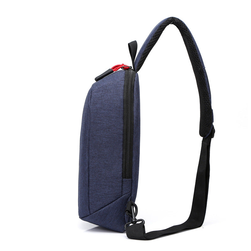Sling backpack with breathable back and practical compartments Kalsten