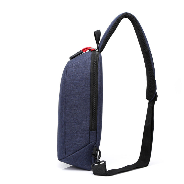 Sling backpack with breathable back and practical compartments Kalsten