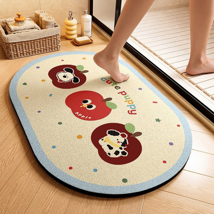 Cute Animal-Themed Memory Foam Bath Mat Kalsten