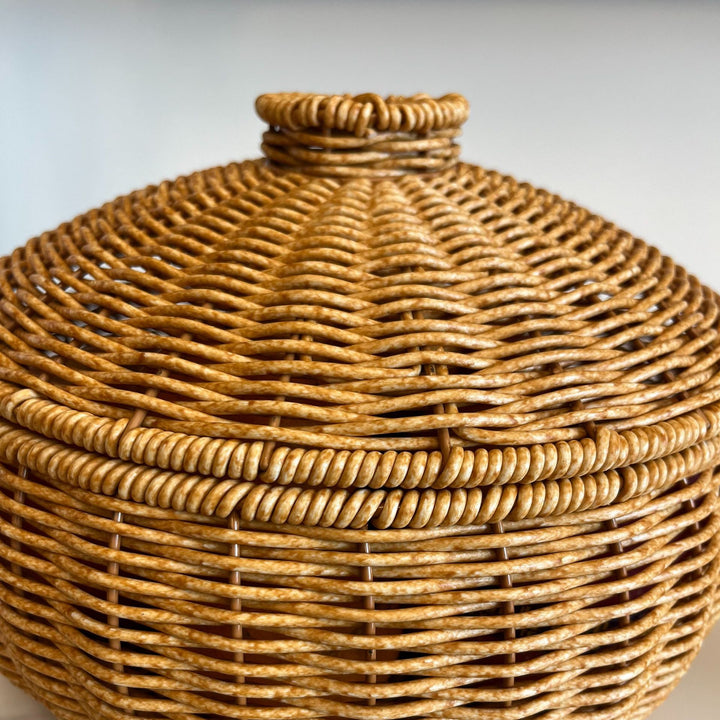 Handwoven Decorative Storage Container Kalsten