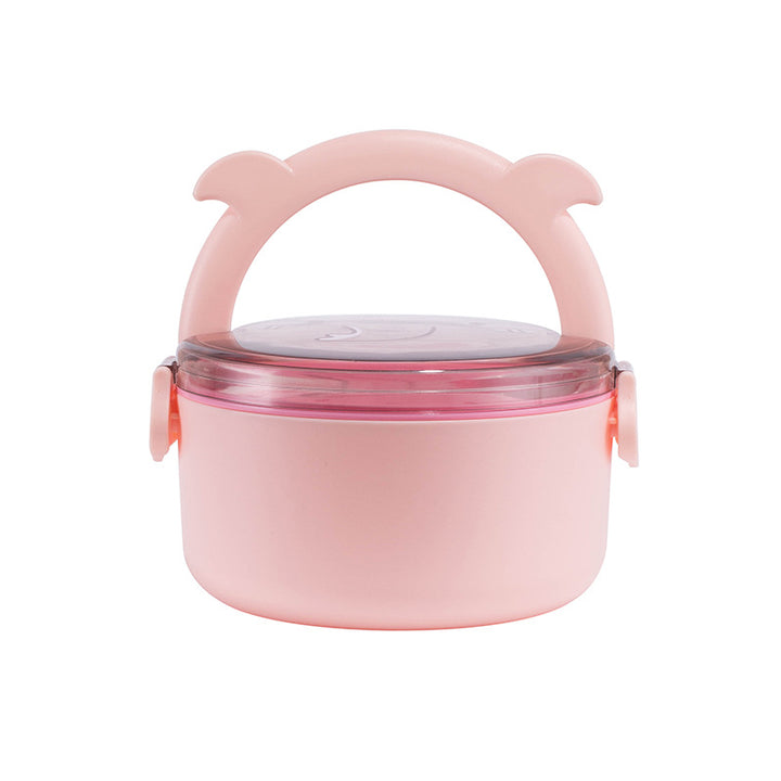 Cute Animal-Themed Stackable Lunch Container