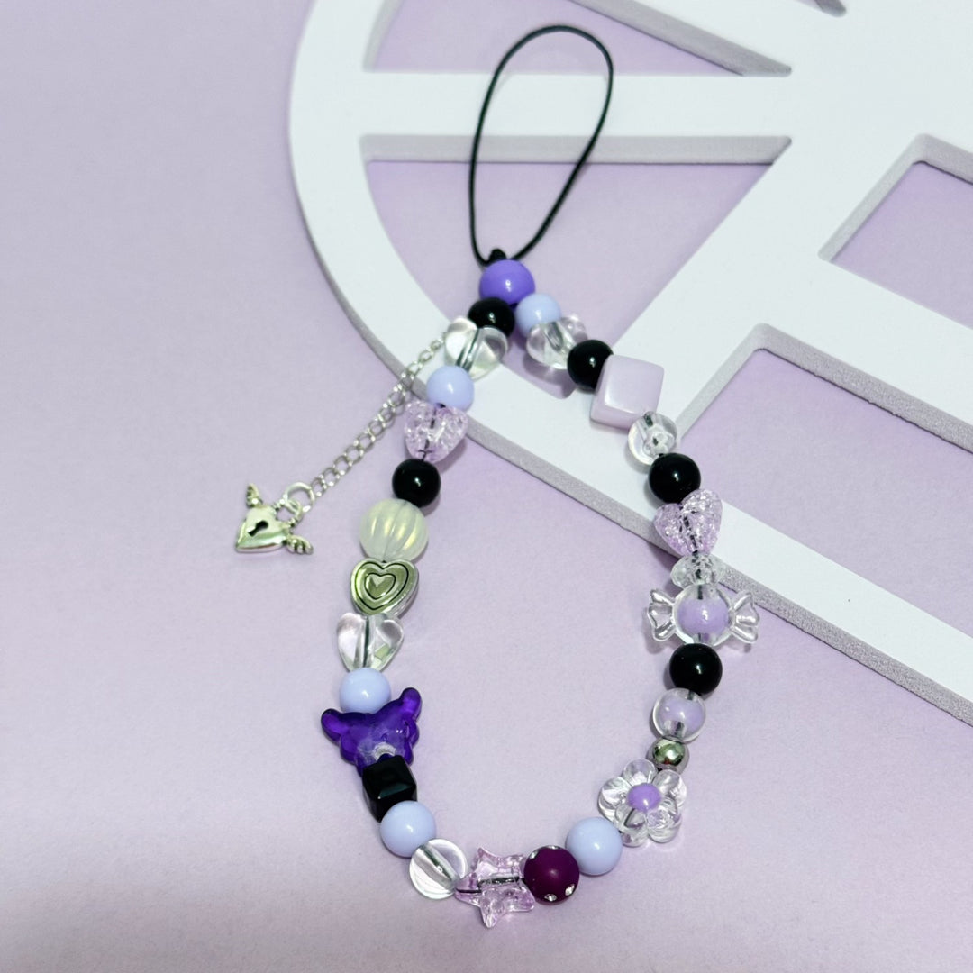 Adjustable Beaded Charm Bracelet Kalsten