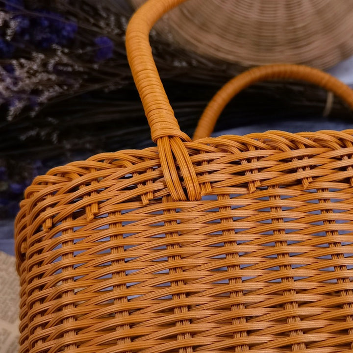 Women timeless rattan shopping basket Kalsten