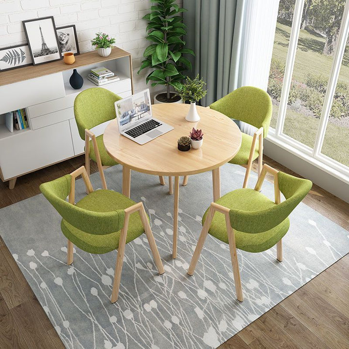 Dining chair with ergonomic upholstery and modern design Kalsten